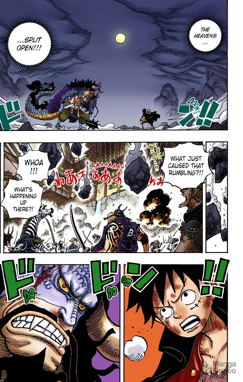 One Piece Digital Colored Chapter 1027 image 03